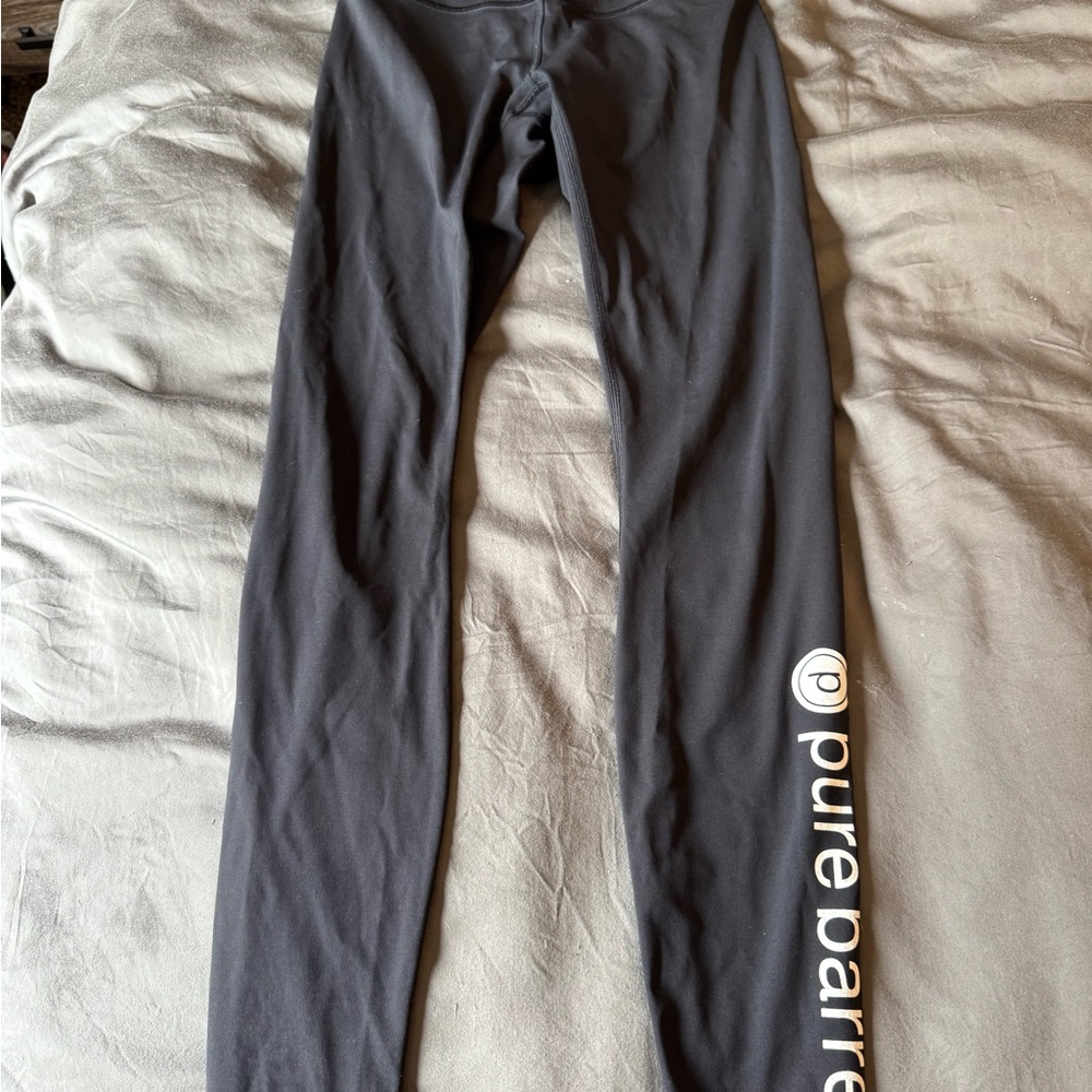 Lululemon wonderunder  pure  Barre black Leggings